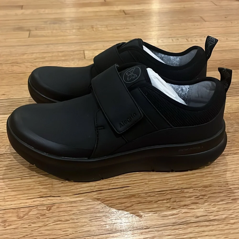 Algeria Double Trouble Black Mesh Shoe
